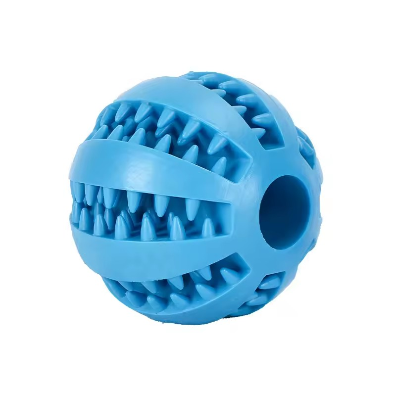 5cm Dog Toy Ball Interactive Rubber Balls Puppy Chewing Toys Pet Tooth Cleaning Ball