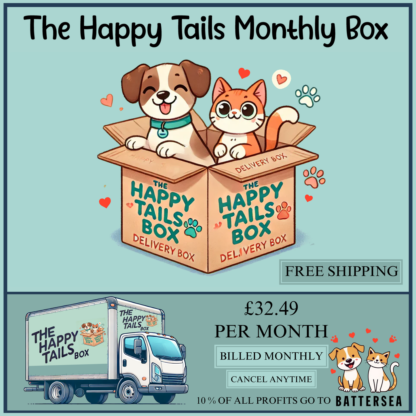 The Monthly Box – A Fun Surprise for You and Your Cat! 🐾